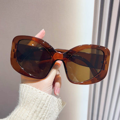 Exaggerated Shape UV400 Sunglasses Trendy Cat Eye Shades