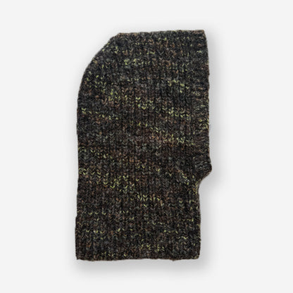Handmade Wool Blend Colorful Pointed Balaclava Hat