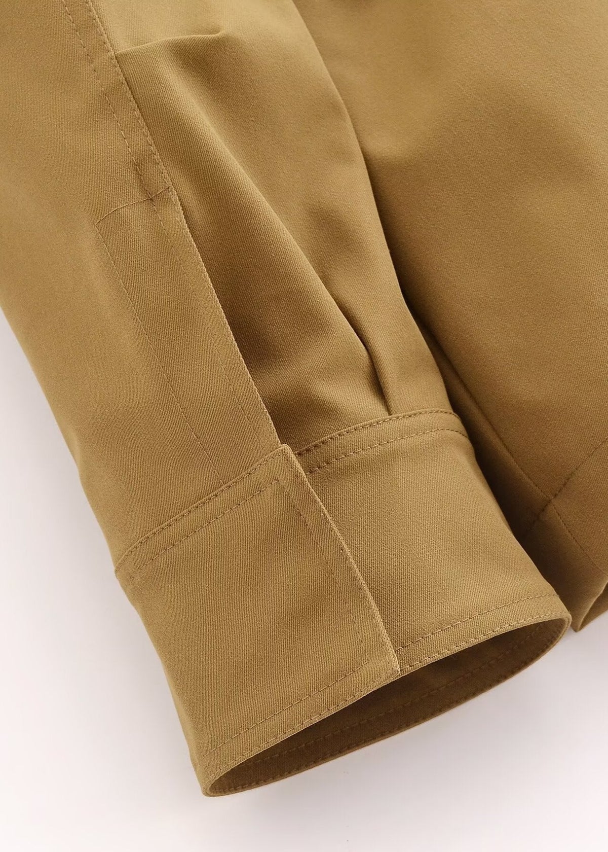 High Collar Cargo Jacket Durable Lightweight Fabric