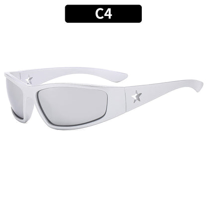 Trendy Y2K Styled Sunglasses Outdoor Futuristic Shades