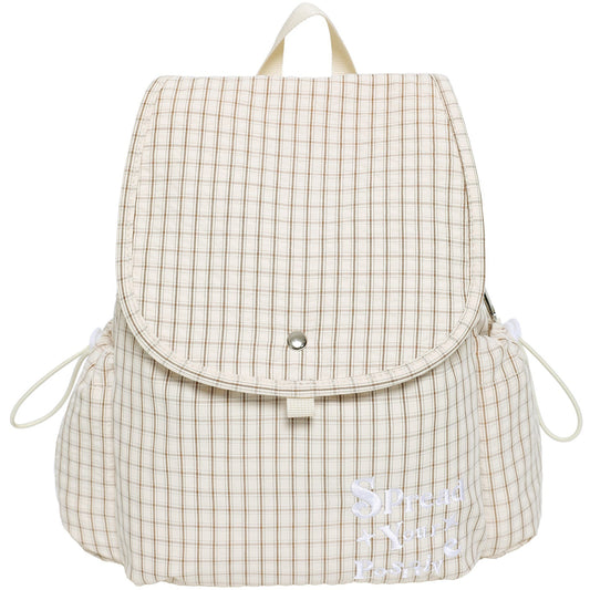 Plaid Casual Nylon Cute Backpack