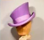 Fashionable Wool Felt Bowler Hat with Bow Decoration