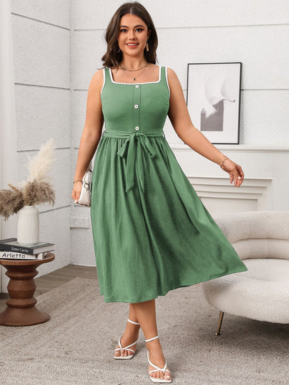 Solid Color Maxi Dress Elegant Casual Evening Dress