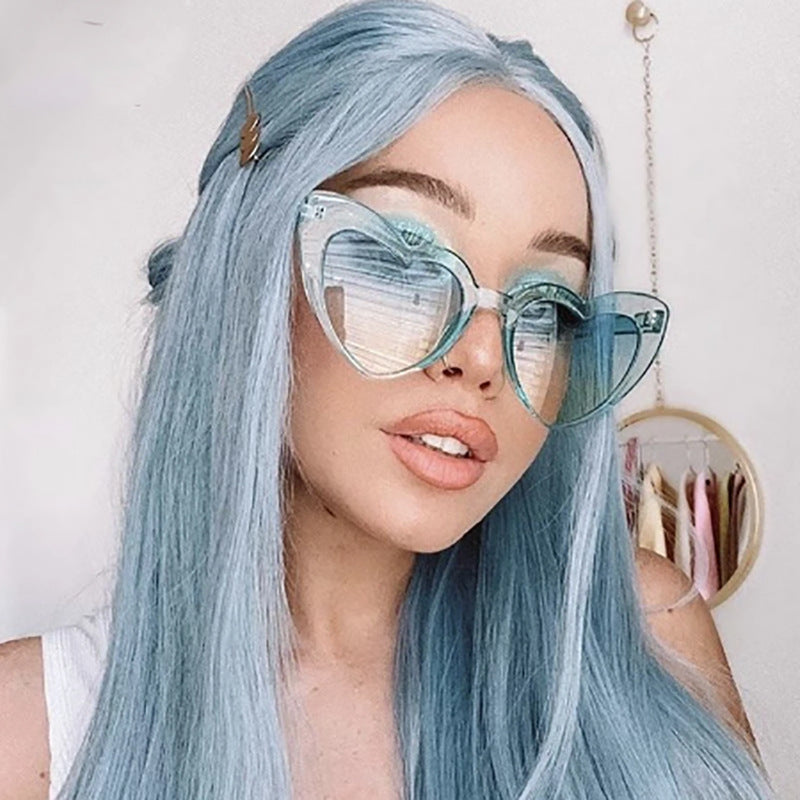 Colorful Heart-Shaped Sunglasses for Family Fun