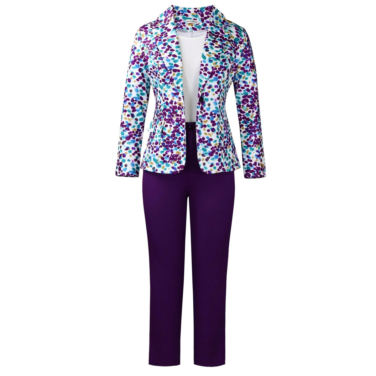 Trendy Tailored Blazer And Pants Set