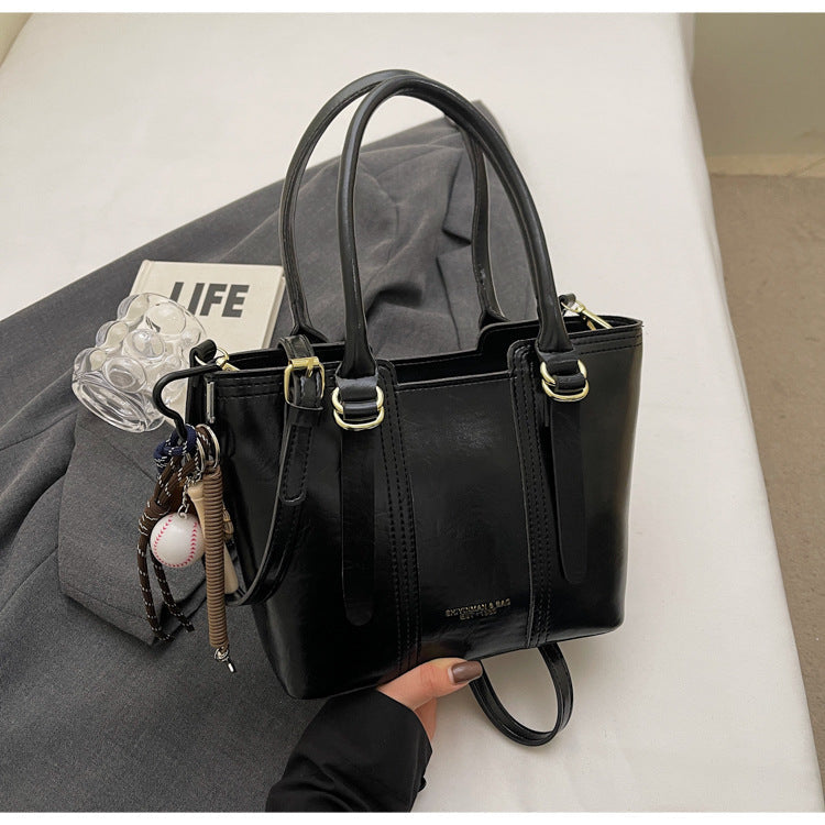 Trendy Retro Bucket Bag for Women