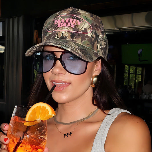 Trendy Retro Square Sunglasses with UV400 Protection