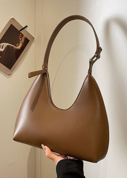 Shoulder Baguette Bag In High Quality Pu