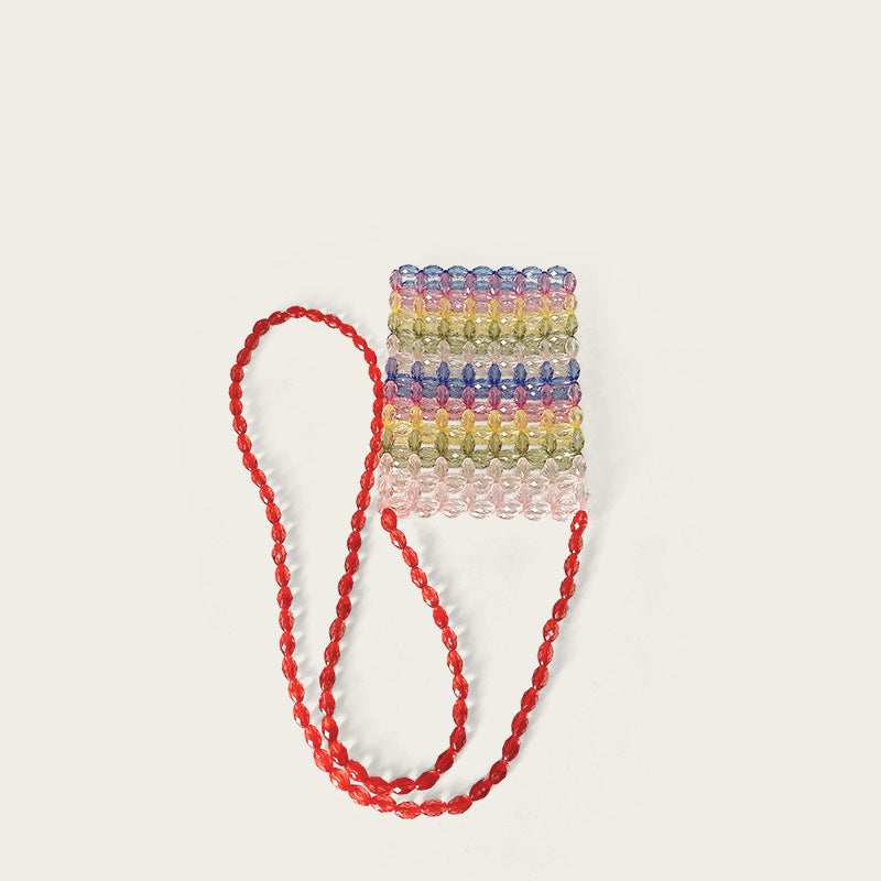 Colorful Beads Square MIni Shoulder Bags