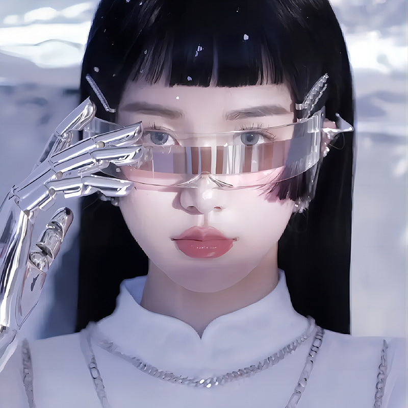 Cyberpunk Future Style Sunglasses Trendy Party Shades