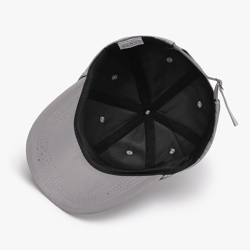 Solid Color Bow Knot Baseball Cap