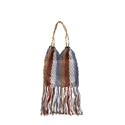 Handcrafted Woven Shoulder Bag Large Capacity Beach Bag