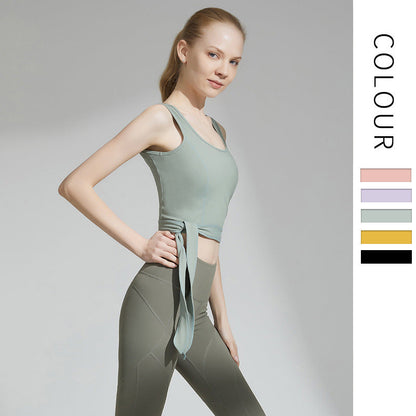 Yoga Clothes Women'S Summer Professional High End Fashion Net Red New Temperament Xianqi Gym Running Fitness Clothes