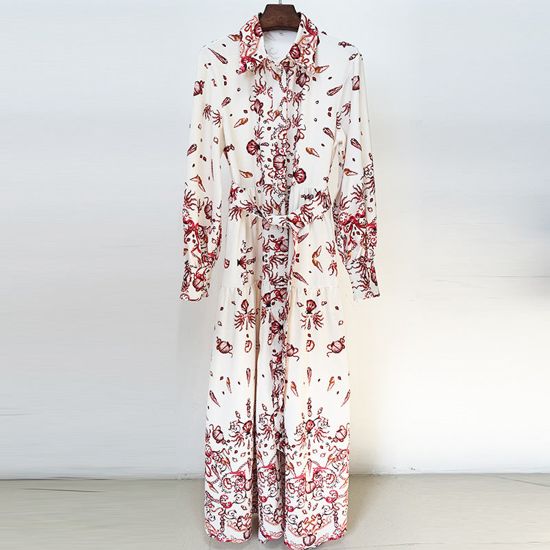 Printed Long Maxi Dress Stylish Summer Casual