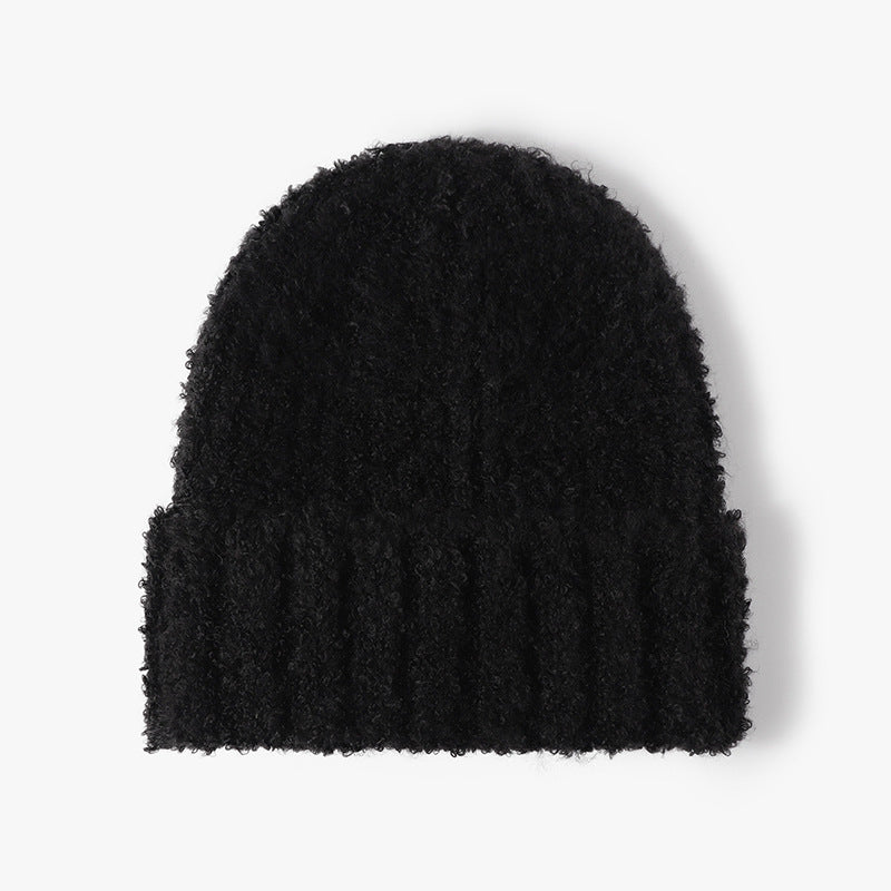 Solid Color Warm Snug Knit Beanie