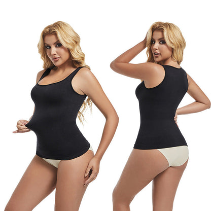 High-Elastic Seamless Tummy Control Tank Top For Women