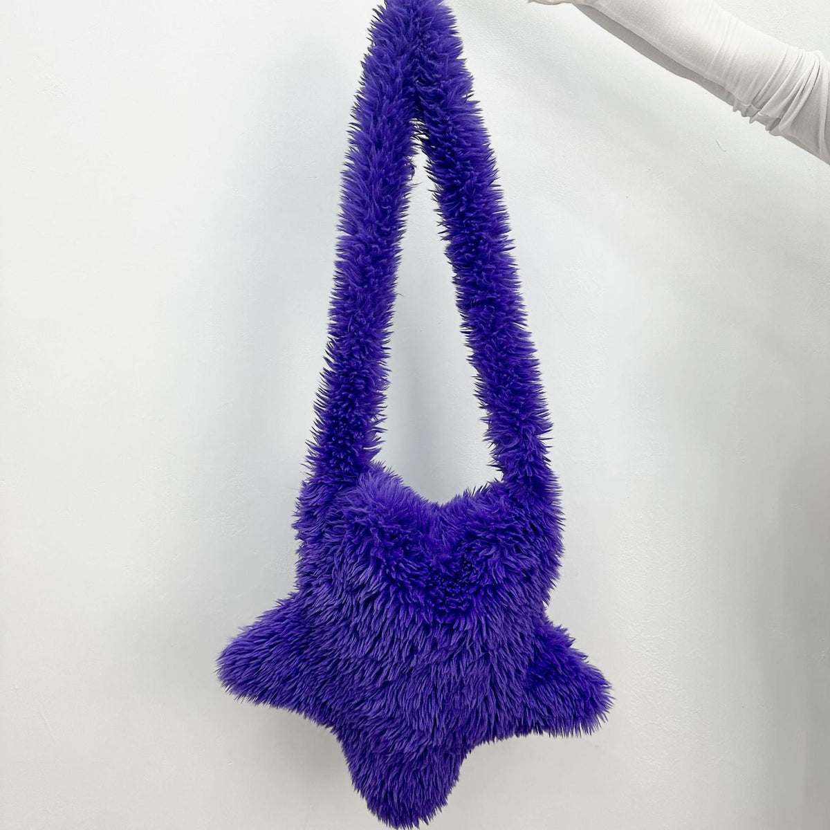 Furry Large Capacity Star-shaped Shoulder Bag