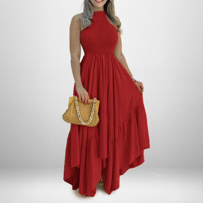 Elegant Sleeveless Maxi Dress Casual Feminine Style