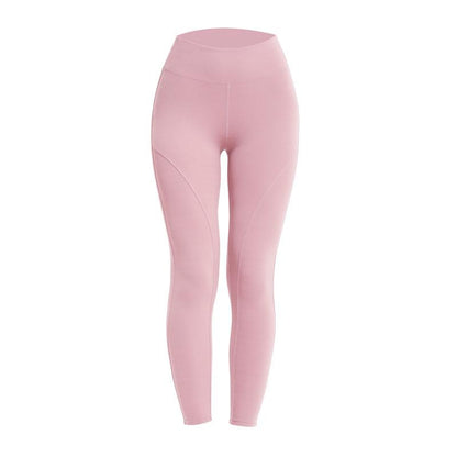 Fitness Pants Women'S Tight-Fitting High-Waisted Abdomen Running Sports Stretch Breathable Sexy Yoga Pants