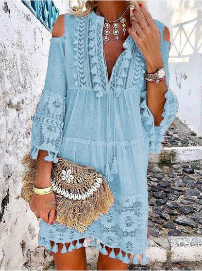 Spring/Summer New Women'S Fashion Sweet Ladies Dress