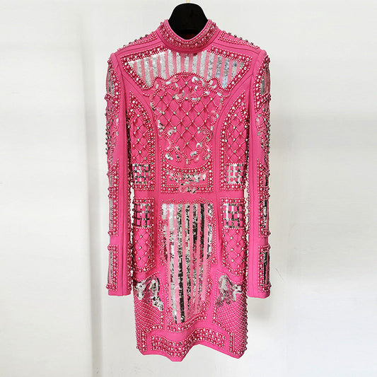 Sequin Embellished Bodycon Dress