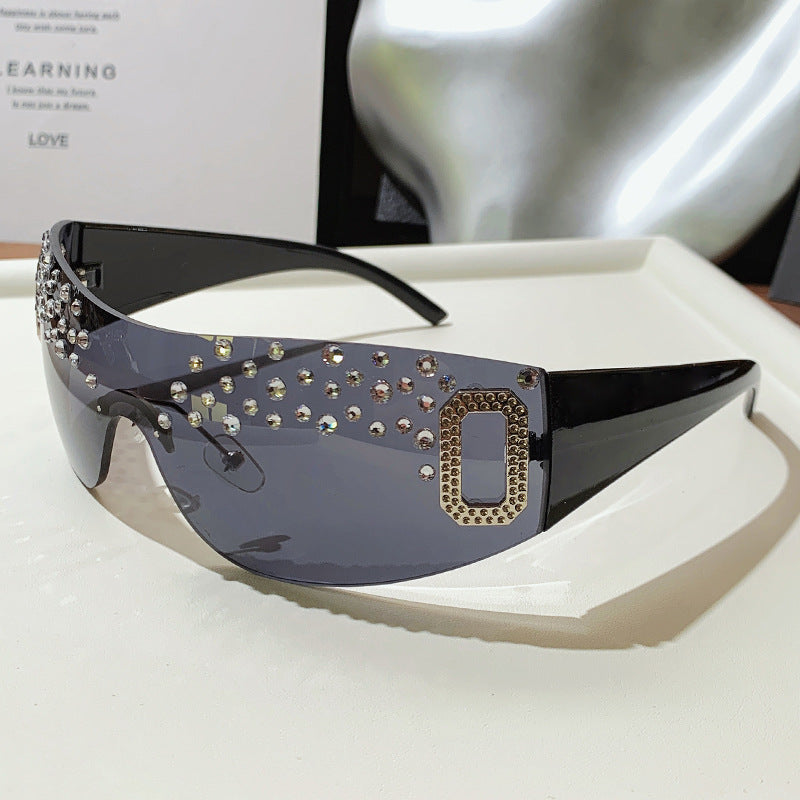 Trendy Stylish Oversized Round Frame Sunglasses for Women