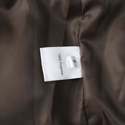 Hooded Zipper Cotton Jacket Slim Fit Casual Coat