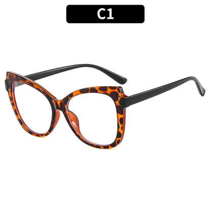 Cat-Eye Blue Light Blocking Glasses TR90 Colorful Frame Fashionable Eyewear