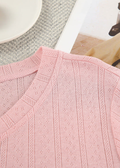 Three Piece Ribbed Knit Lounge Set