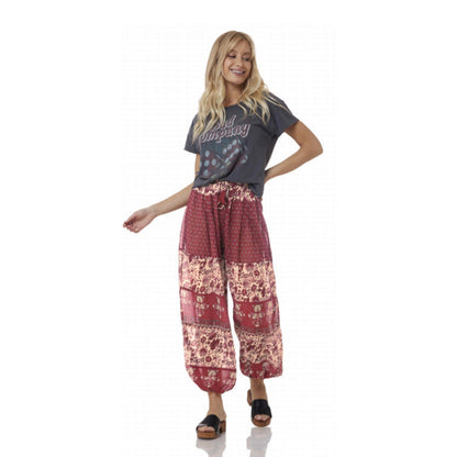 Printed Bloomers Casual Fitness Dance Pants Women'S Trend Corset Sweatpants