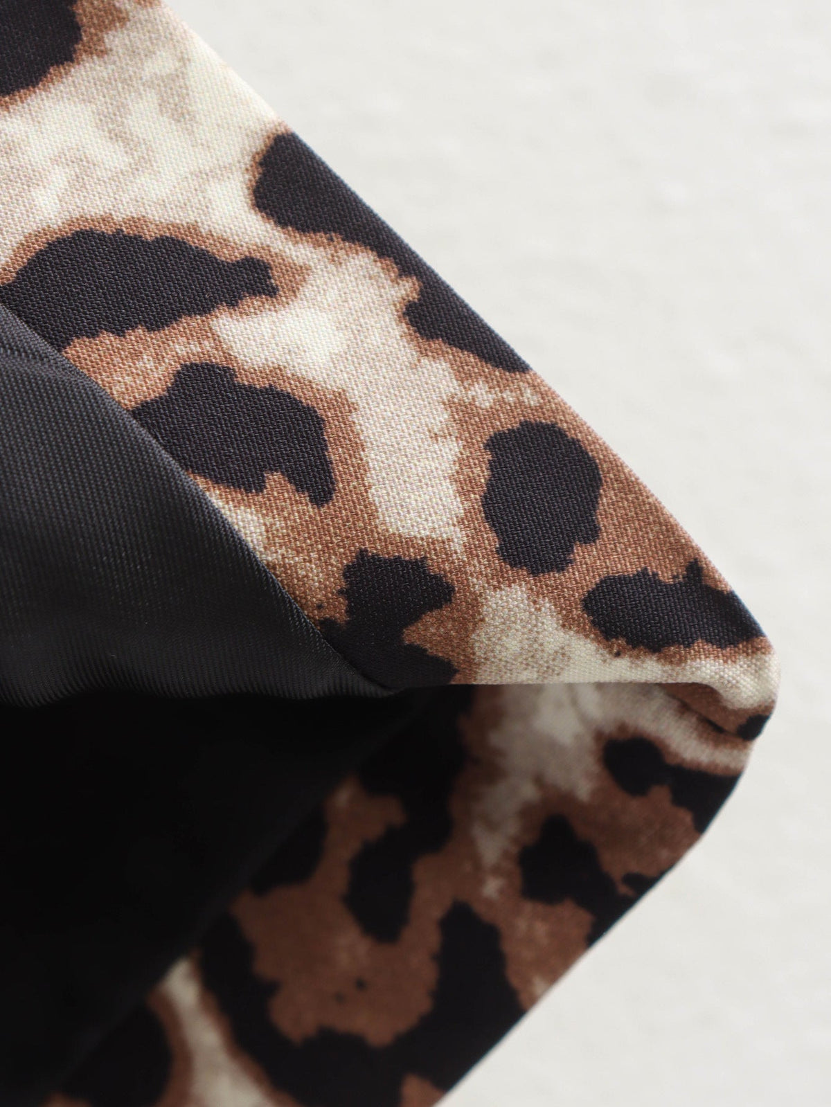 Leopard Print Sexy V-Neck Short Vest