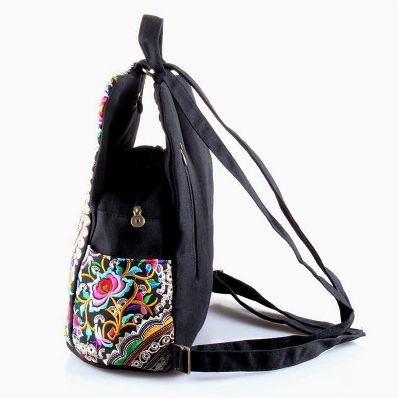 Tibet Folk Style Backpack Fashion Embroidery Backpack Handbag