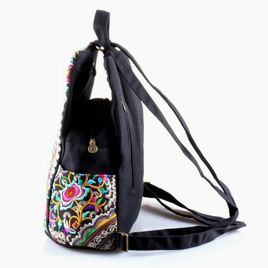 Tibet Folk Style Backpack Fashion Embroidery Backpack Handbag