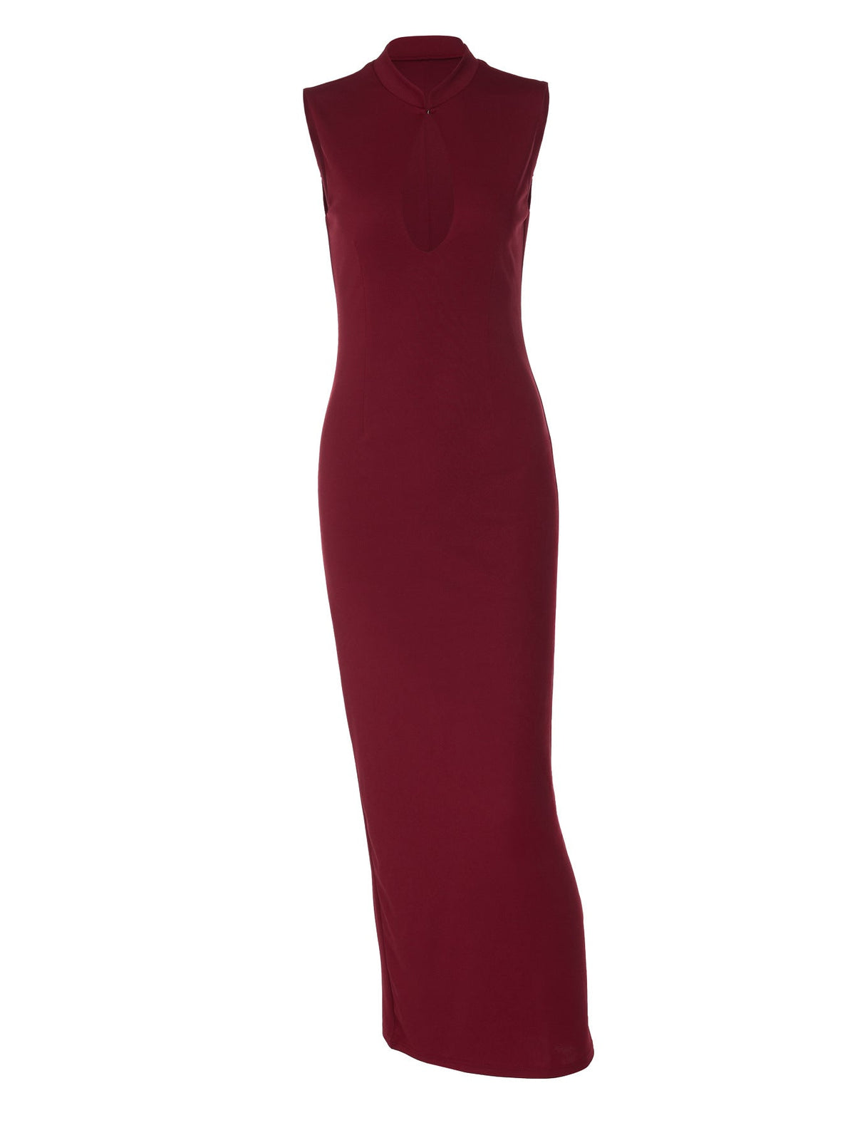 French Hollow Knit Bodycon Dress Elegant Style