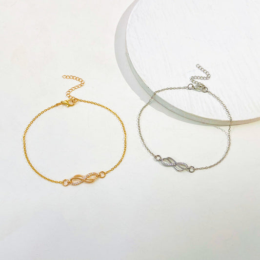 Vintage Zircon DelicateÂ  Anklet
