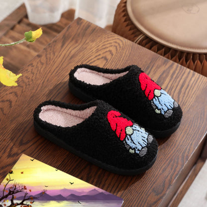 Christmas Grinch Plush Warm Indoor Slippers