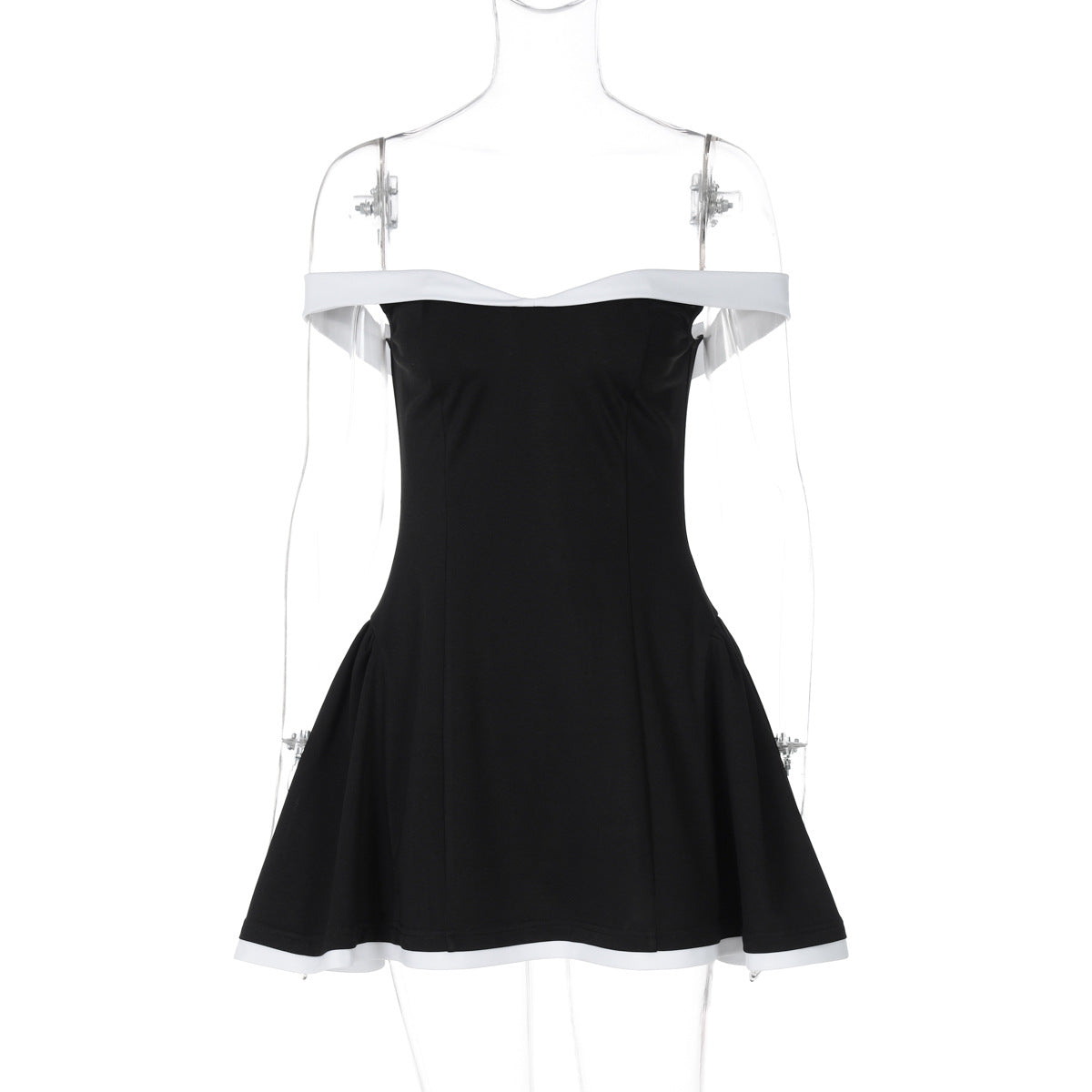 Sexy Strapless Bodycon Dress Chic Party Dress