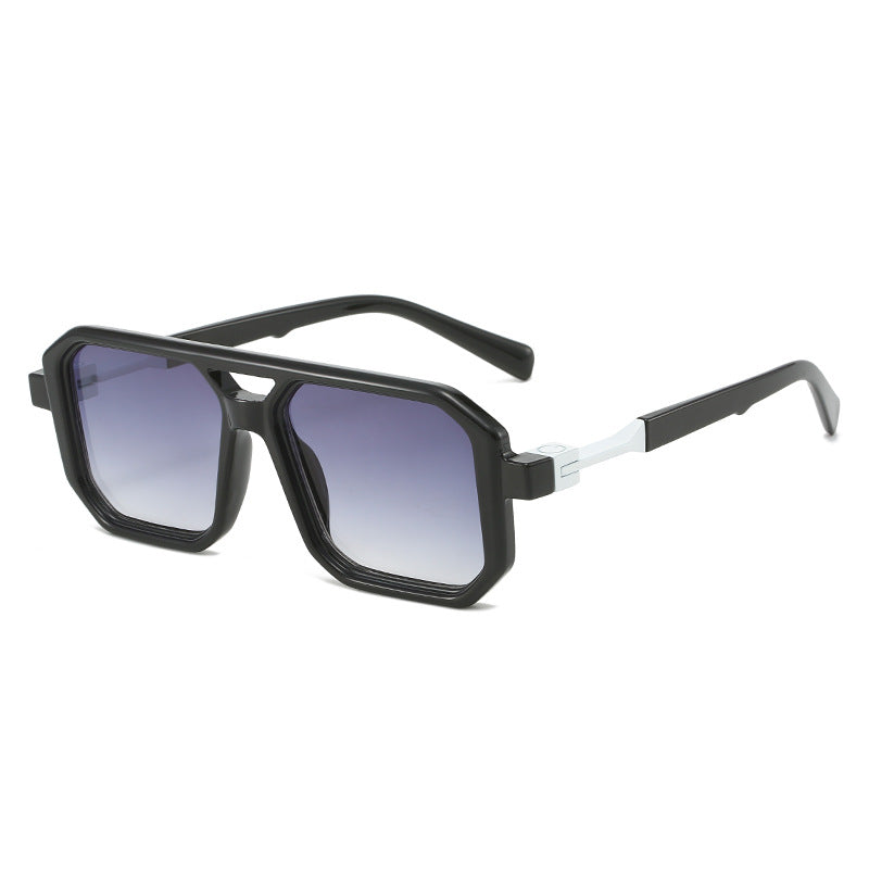 Square Sunglasses Retro Stylish Pilot Shades UV400 Protection