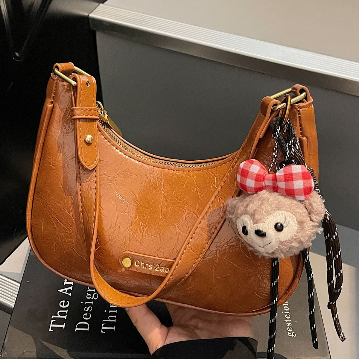 Trendy Casual PU Shoulder Bag for Women