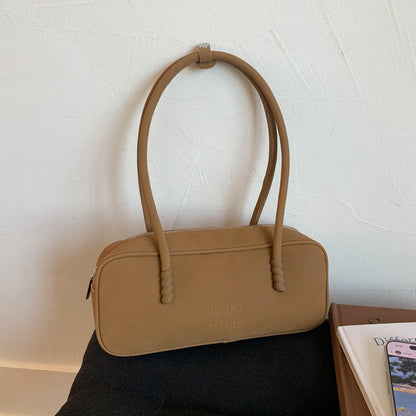 Vintage Faux Suede Large Capacity Tote Bag for Women