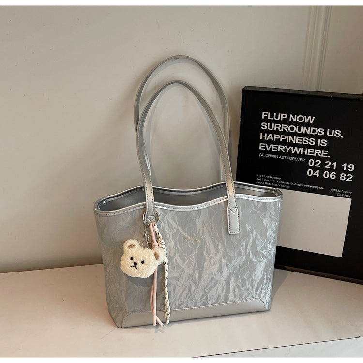 Vintage Style Large Capacity Tote Bag for Women