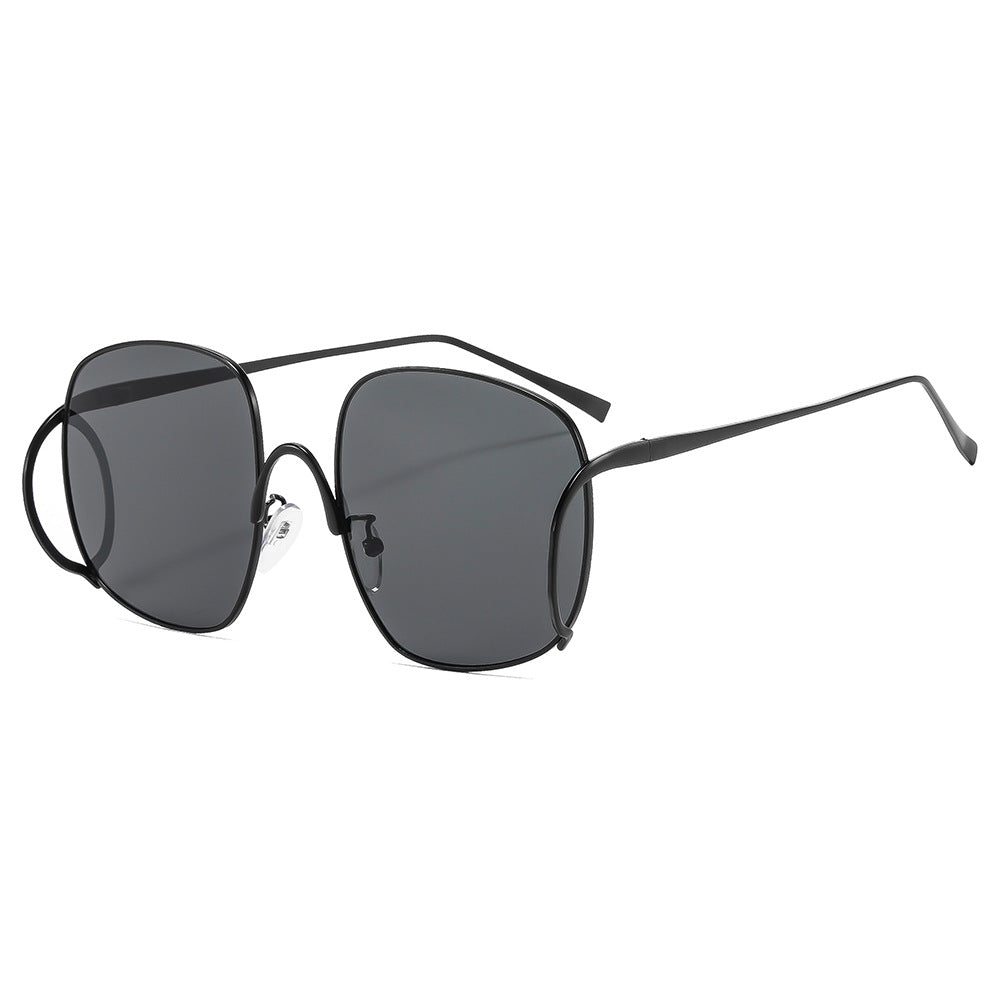 Fashionable Punk Style Oversized Sunglasses for Parties