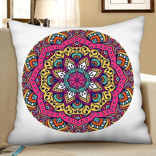 Tibetan Ethnic Style Thangka Cushion Pillow
