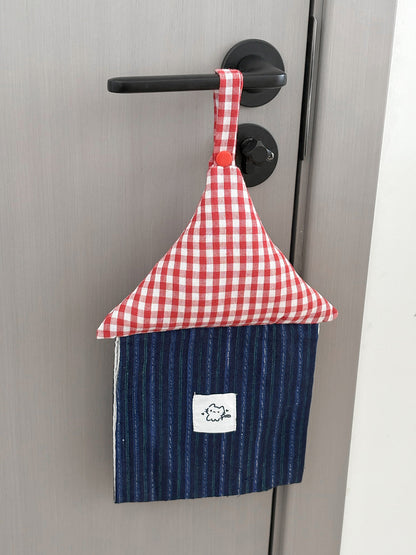 Red Plaid Tissue Box Holder Cute House Design Home Decor
