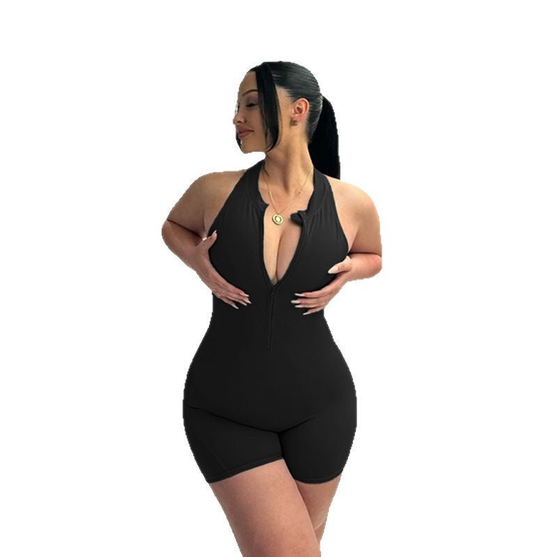Sexy Hollow-Out Sleeveless Jumpsuit for Women