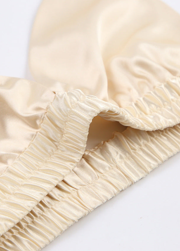 Three Piece Satin Lounge Set With Flow