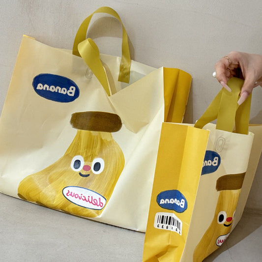Cosbai - Banana Pattern Reusable Shopping Bag