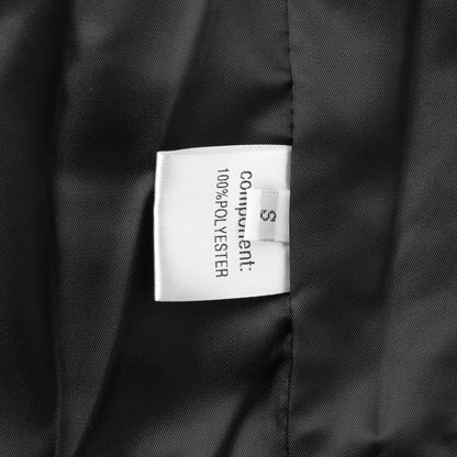 Casual Black Vest Jacket Comfortable Polyester Outerwear