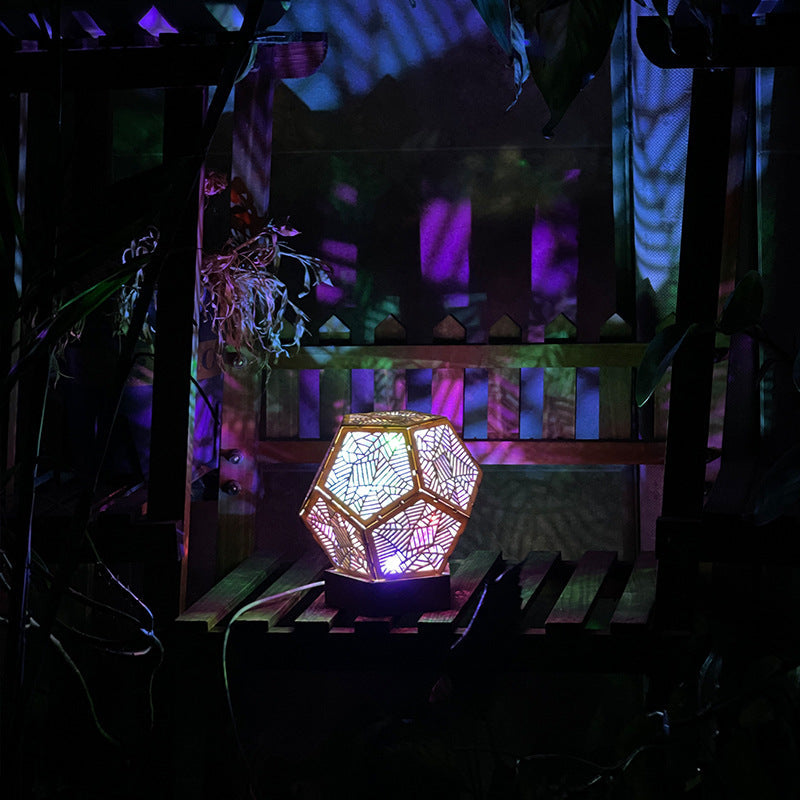 Bohemian Floor To Ceiling Mood Lights And Starry Sky Lights Led