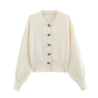 2-Piece Outfits Knit Crop Sweater Mini Skirt Set